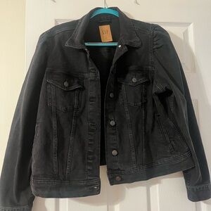 GAP Black Jean Jacket